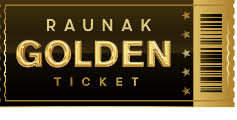 raunak golden ticket logo